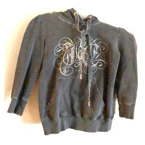 Cropped Juicy Couture hoodie